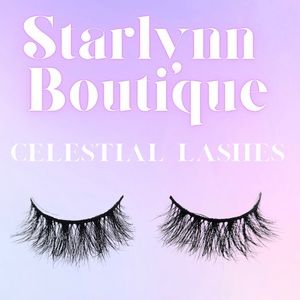 Celeste - short + fluffy mink lashes